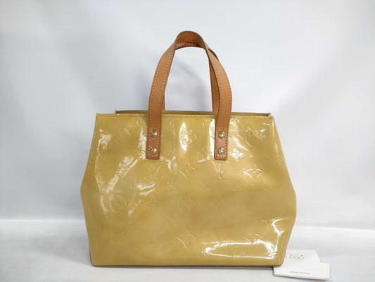 LOUIS VUITTON Vernis Reed PM Handbag