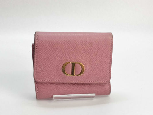 Dior Tri-fold Wallet/Pink Wallet