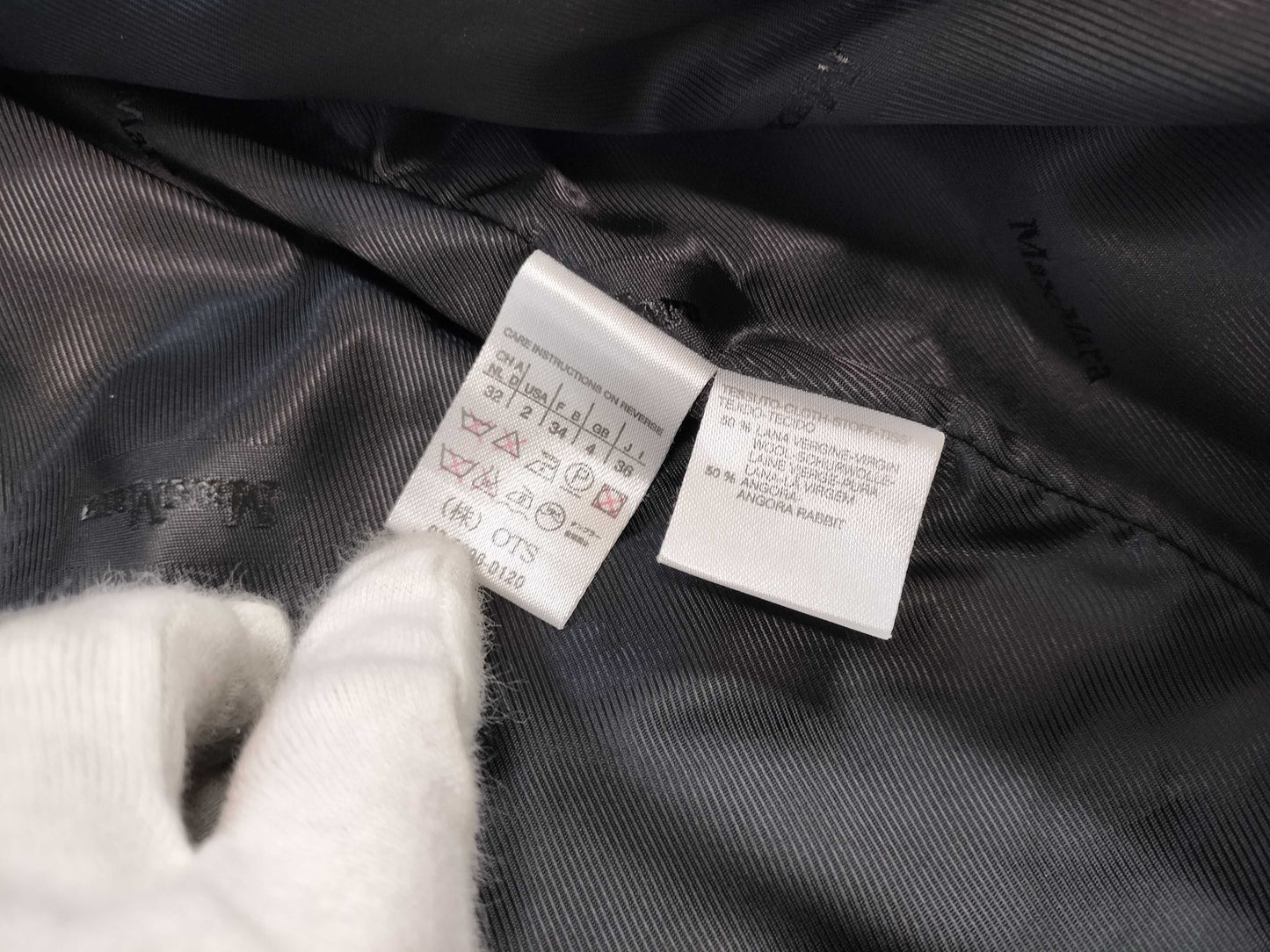 MaxMara Angora Wool Coat