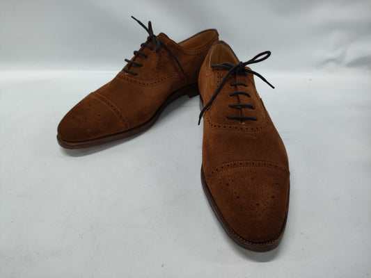 John Lobb Suede Business Shoes with Shoe Tree