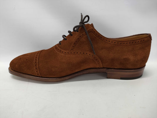 John Lobb Suede Business Shoes with Shoe Tree