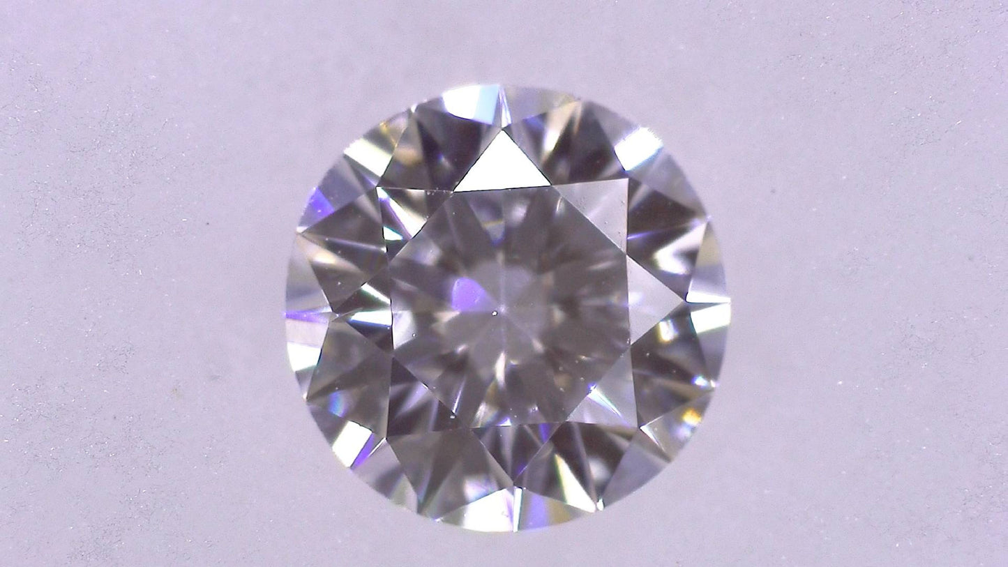 0.283ct D VS-2 VERY GOOD/VG/GD MEDIUM BLUE NATURAL 4.25-4.34X2.56mm Diamond Loose