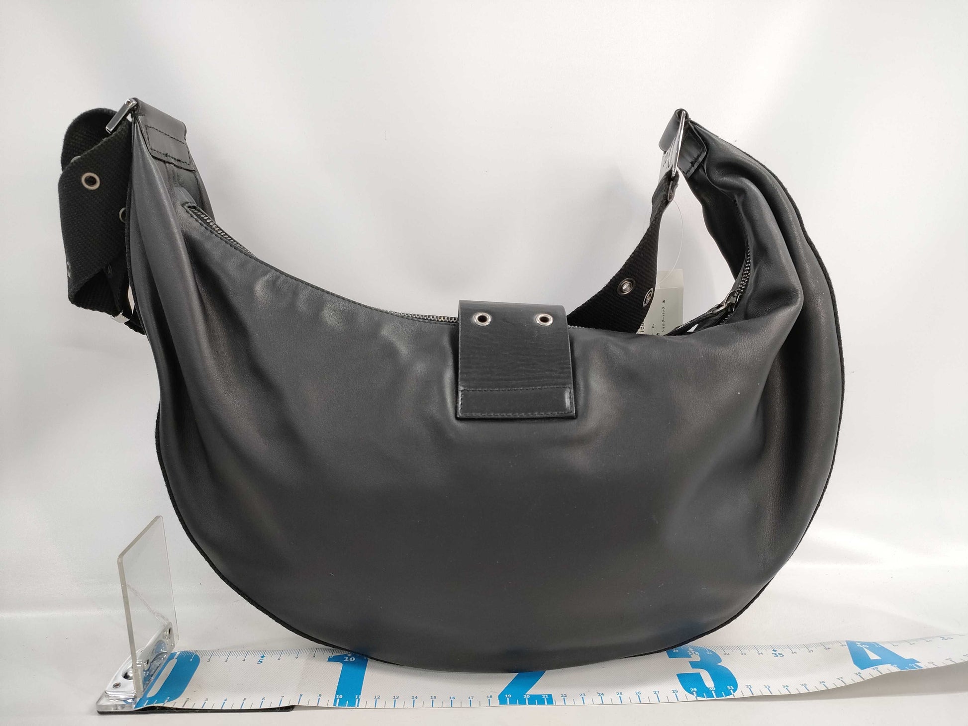 Dior leather shoulder bag, black