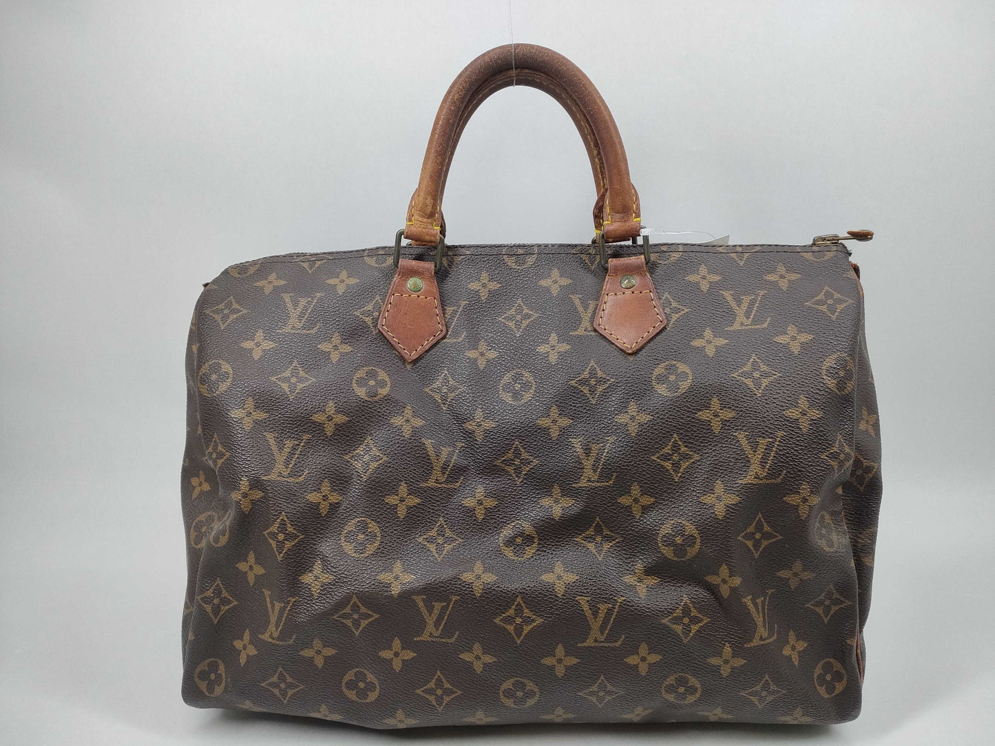 LOUIS VUITTON Monogram M41107 Speedy 35 Boston Bag
