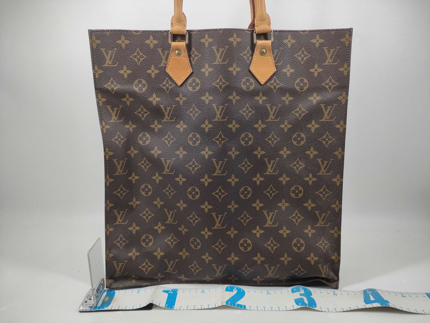 LOUIS VUITTON Monogram M51140 Sack Plastic Tote Bag