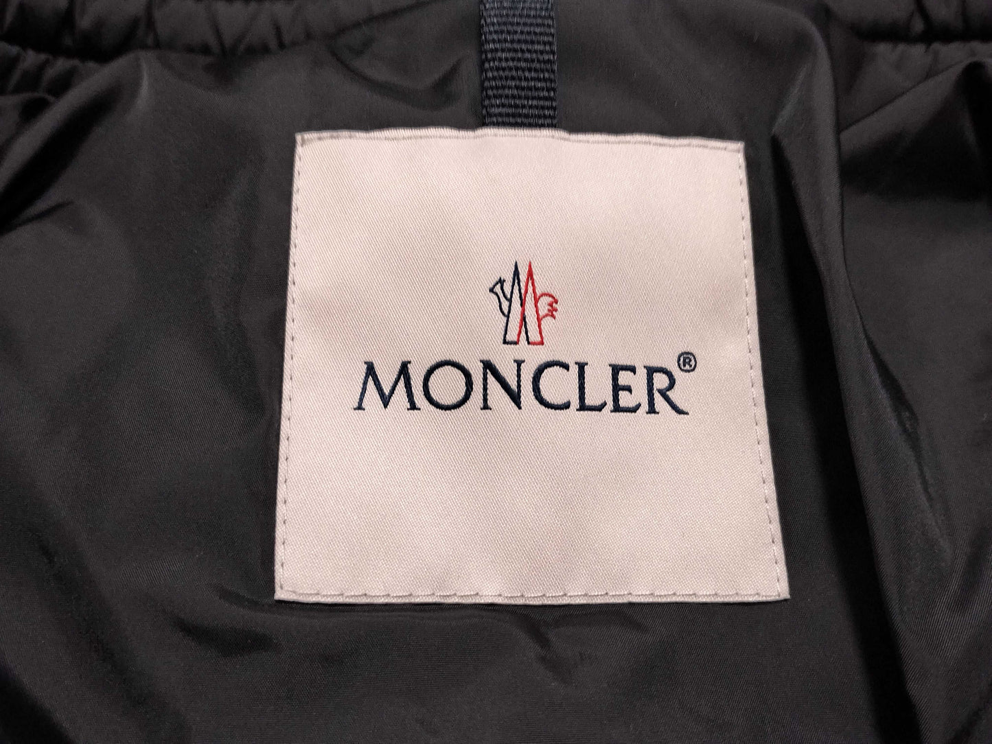 MONCLER rider's jacket black jacket