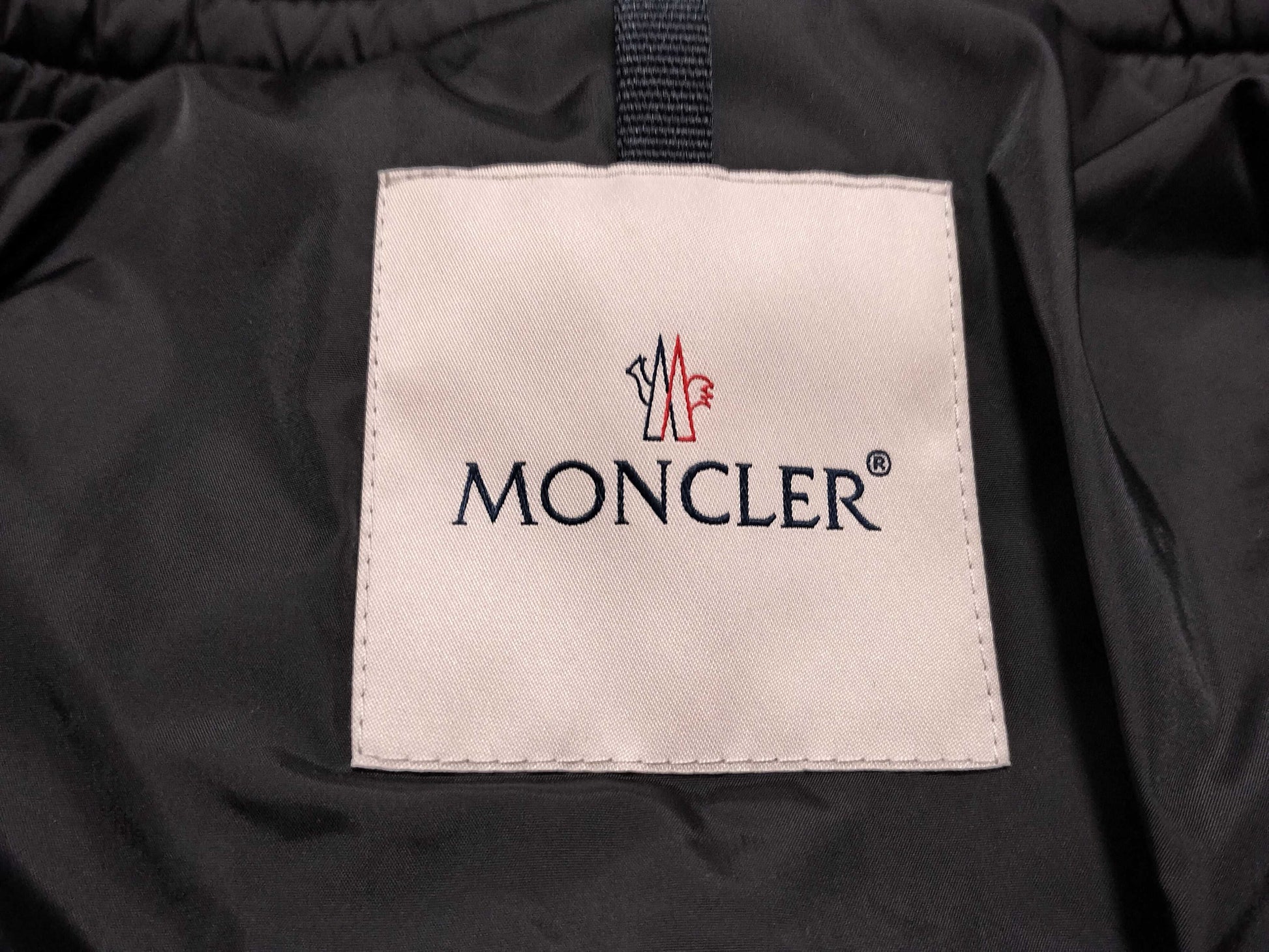 MONCLER rider's jacket black jacket