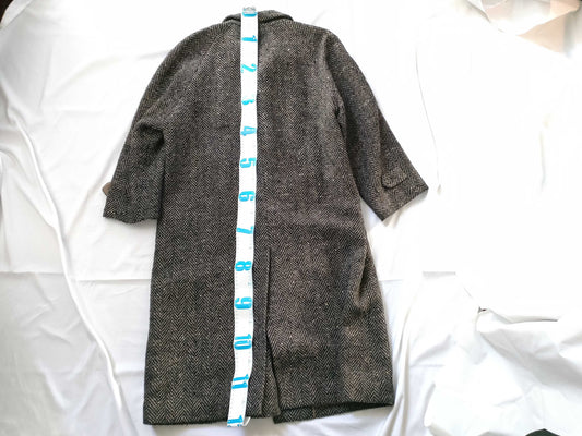Yves Saint Laurent Grey Wool Trench Coat