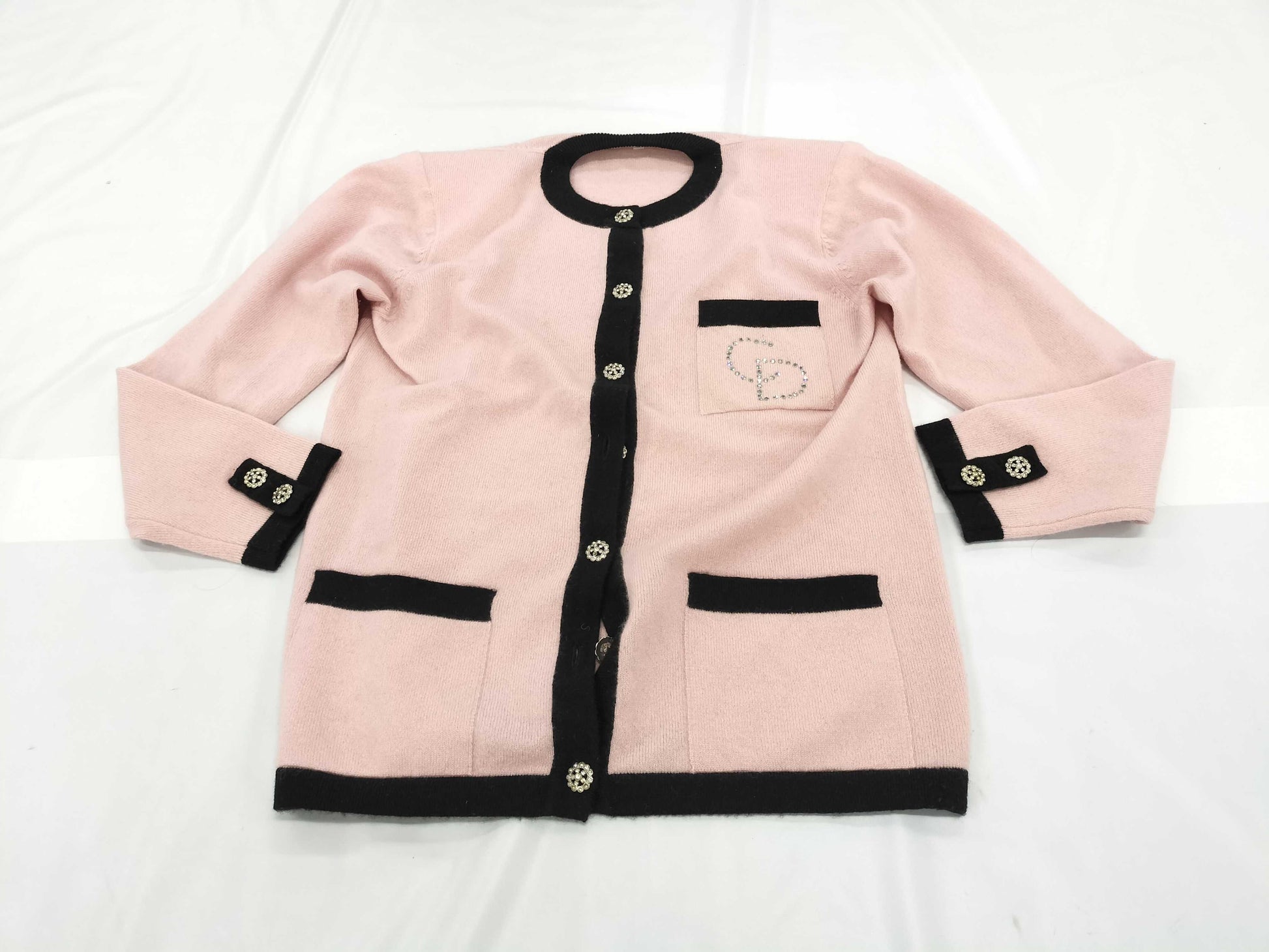 Dior Ready-to-Wear Pink Knit Cardigan