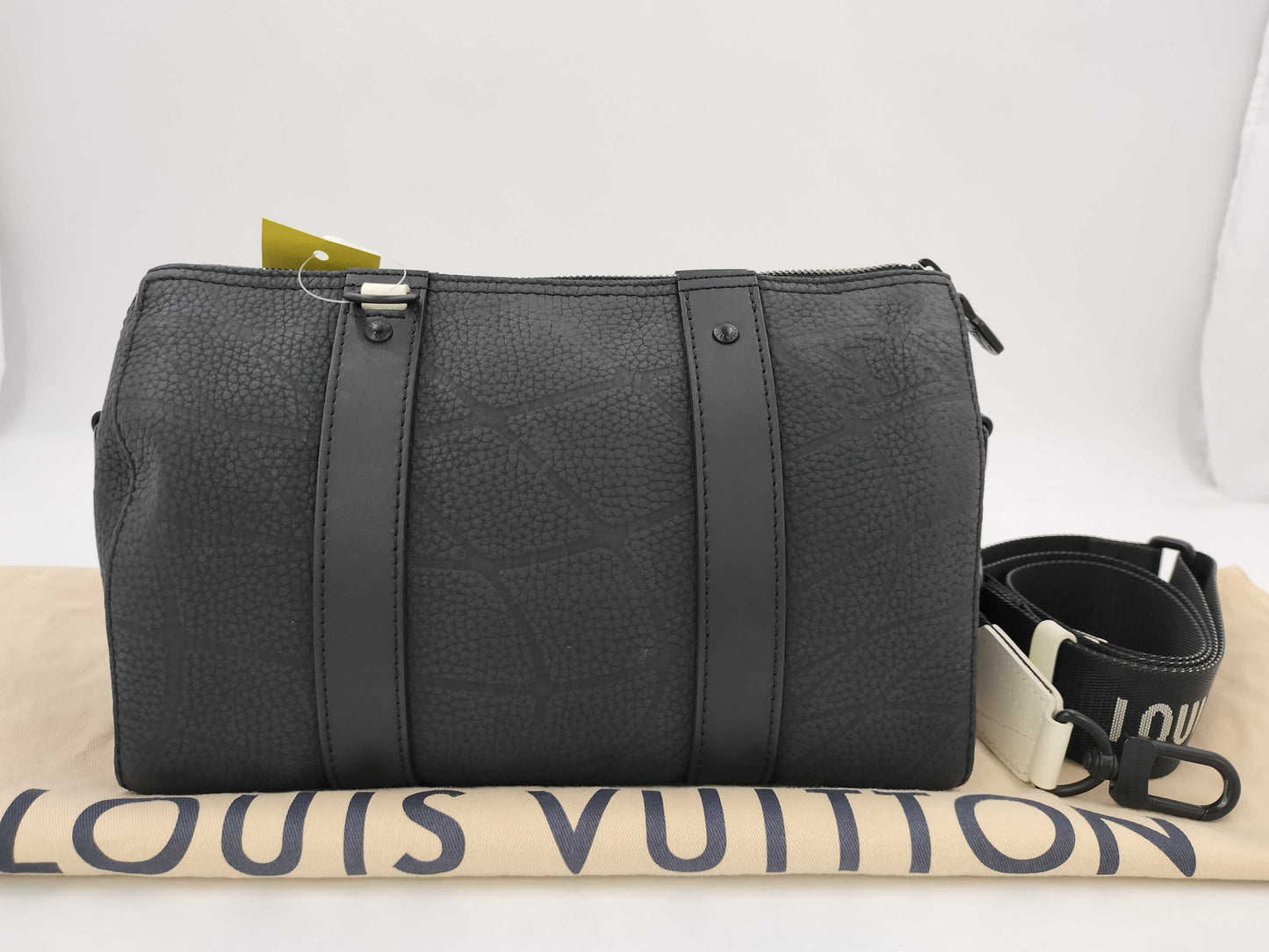 LOUIS VUITTON M21543 City Keepall FIFA Taurillon Leather Handbag