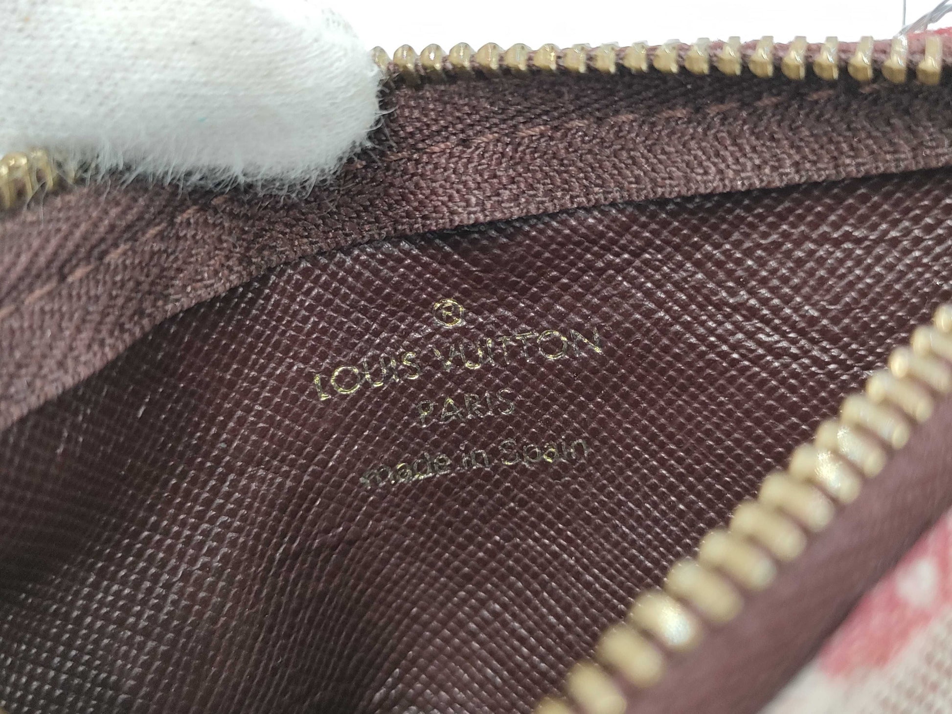 LOUIS VUITTON Monogram Mini Lan Cle M92238 Coin Case