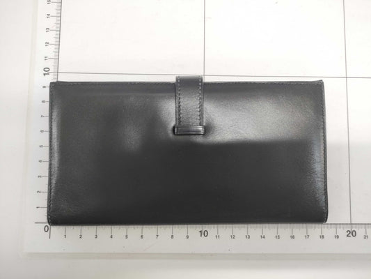 HERMES Calf Bearn Wallet
