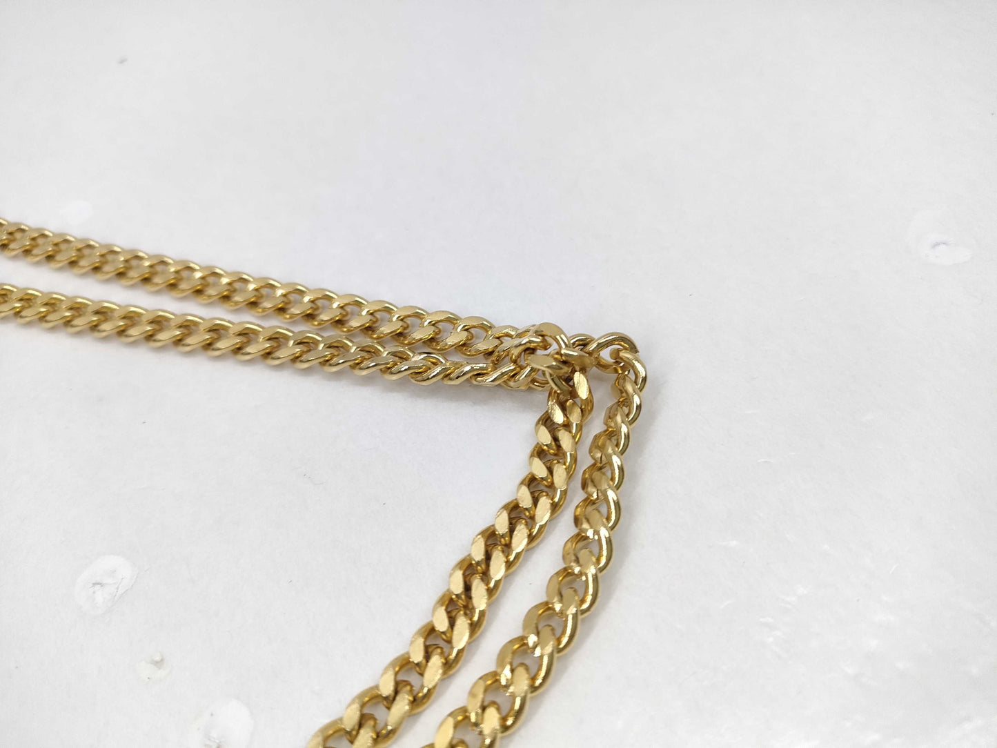 Dior Vintage GD Chain Black Shoulder Bag