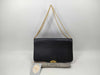 Dior Vintage GD Chain Black Shoulder Bag