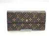 LOUIS VUITTON Monogram Portefeuille Sarah Wallet