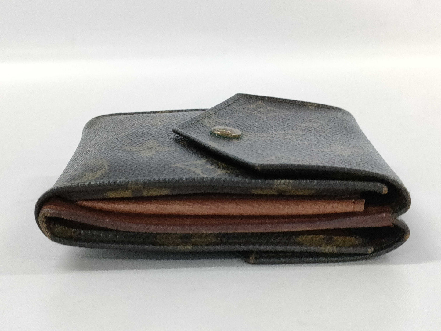 LOUIS VUITTON Monogram w-Hook Wallet Wallet