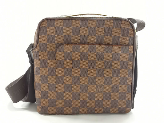LOUIS VUITTON Damier N41442 Olaf PM Shoulder Bag
