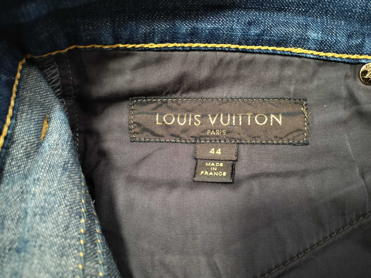 LOUIS VUITTON denim pants pants