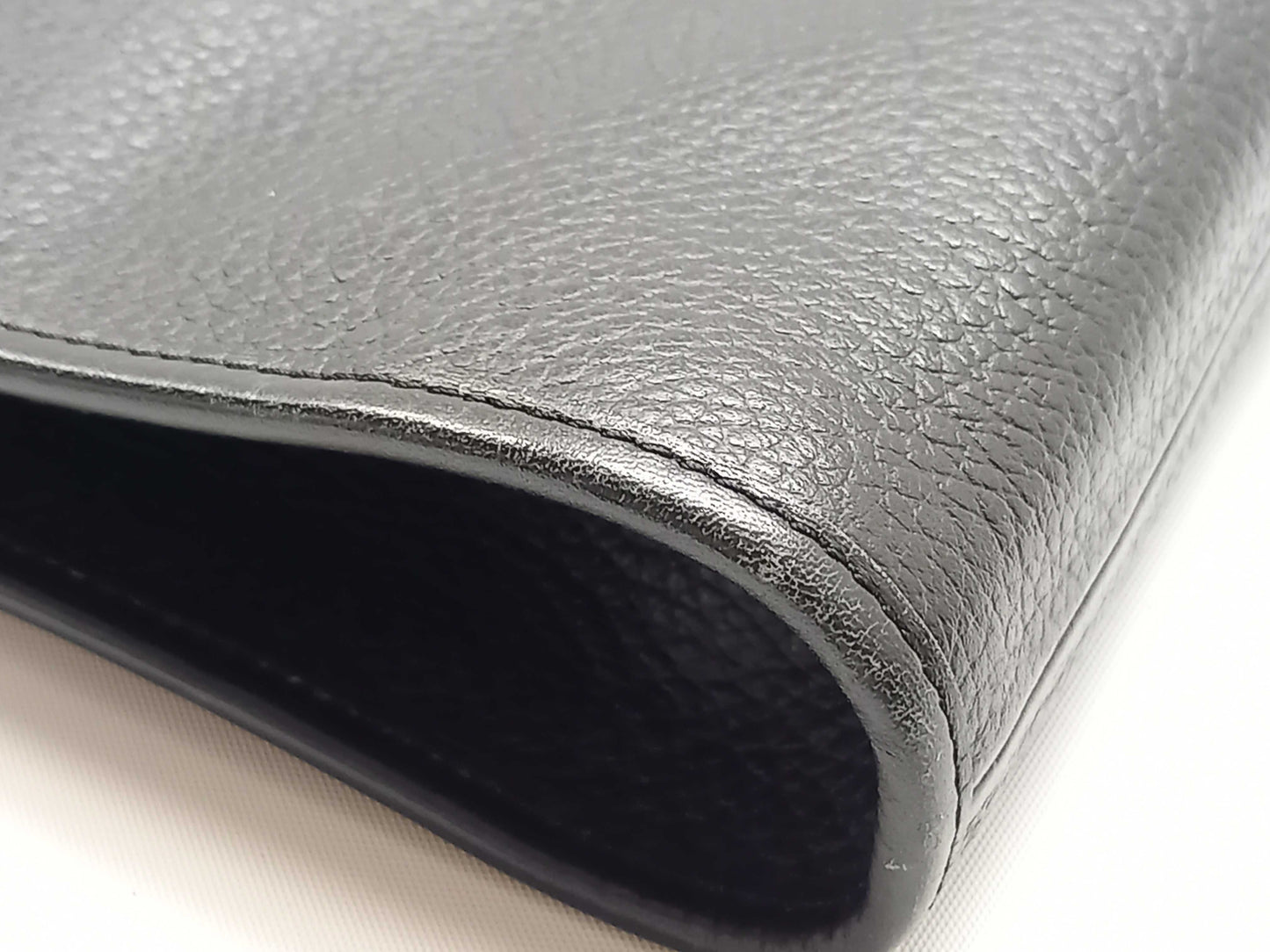 BURBERRY Leather Nova Check Clutch Bag