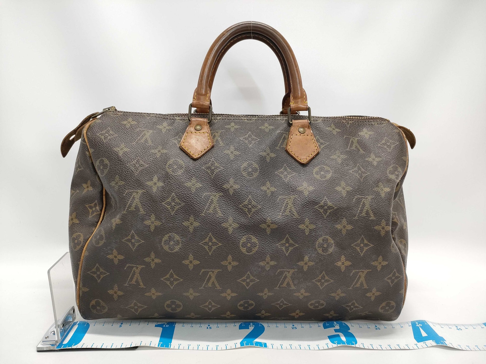 LOUIS VUITTON Monogram Speedy 35/854 Handbag
