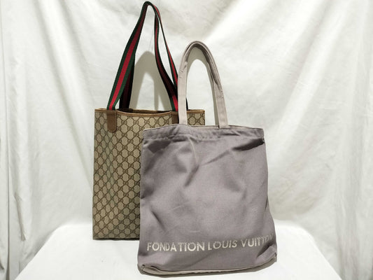 LOUIS VUITTON Gucci/Louis Vuitton Fondation Tote Set Tote Bag