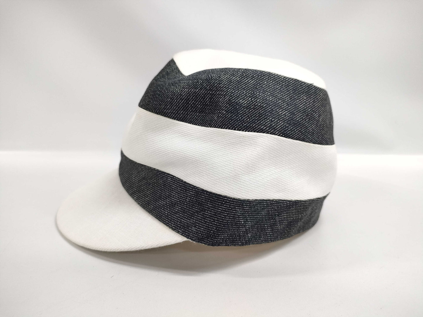 HERMES Striped Cap Other Apparel