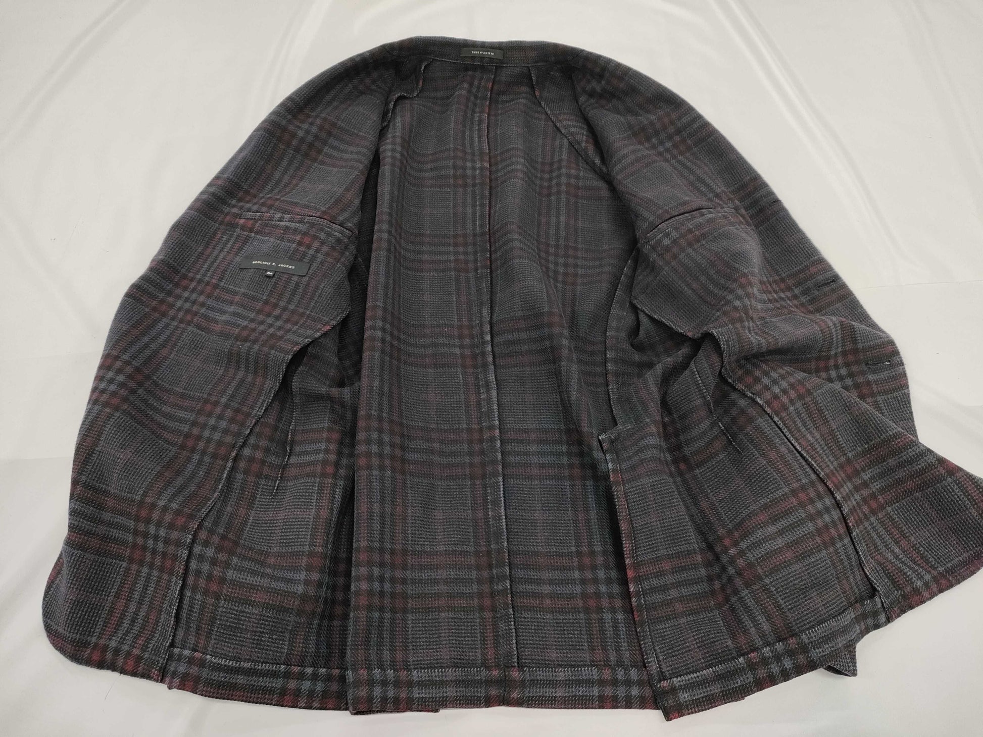 BOGLIOLI Wool Check Jacket