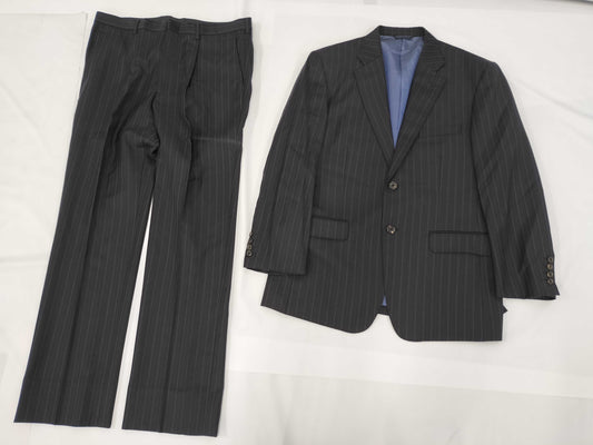 Zegna Trofeo Stripe Suit Set in Black Other Apparel