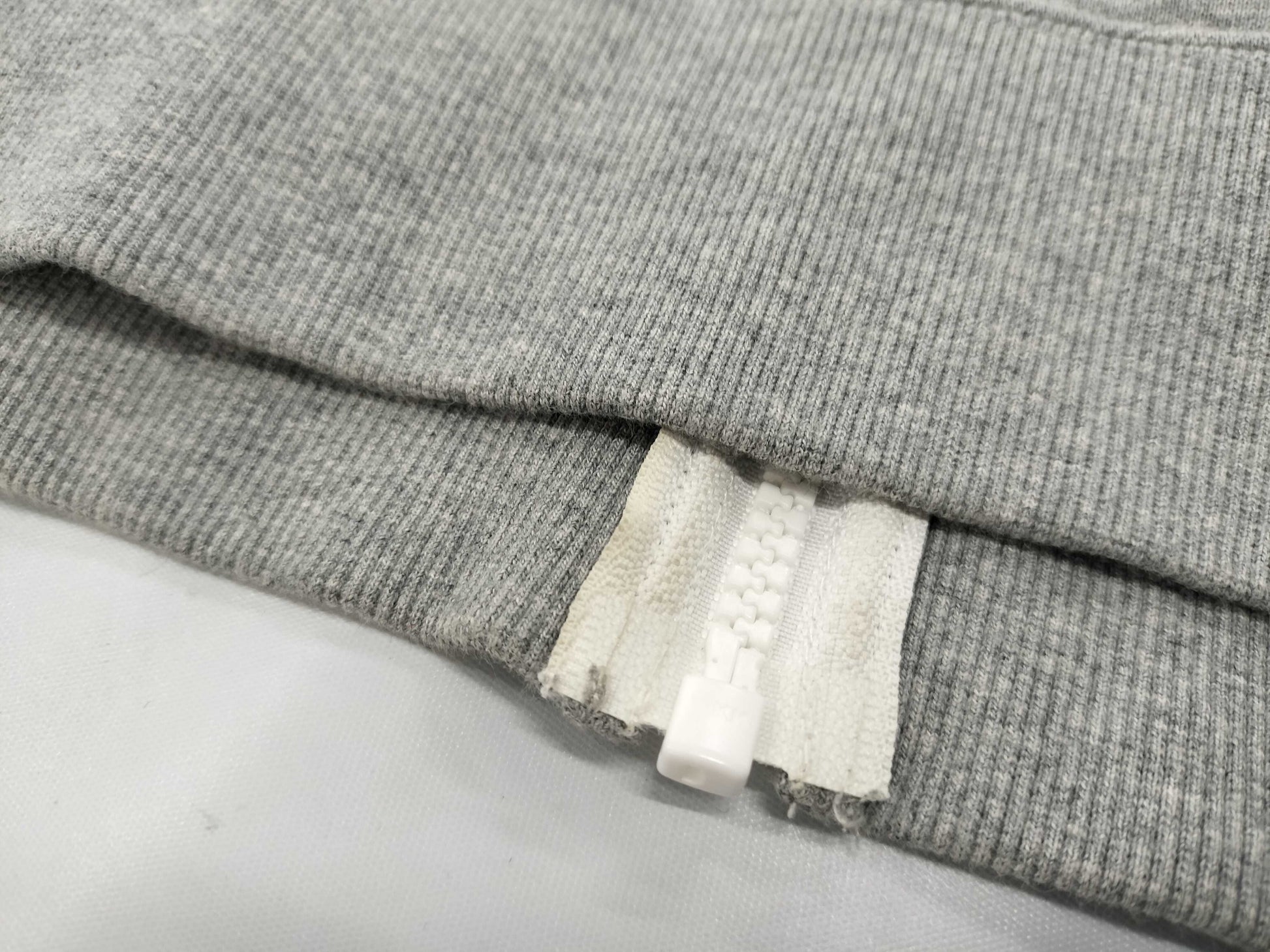 The North Face Zip Hoodie Gray Top