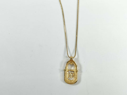 Dior CD Necklace Rhinestone Necklace