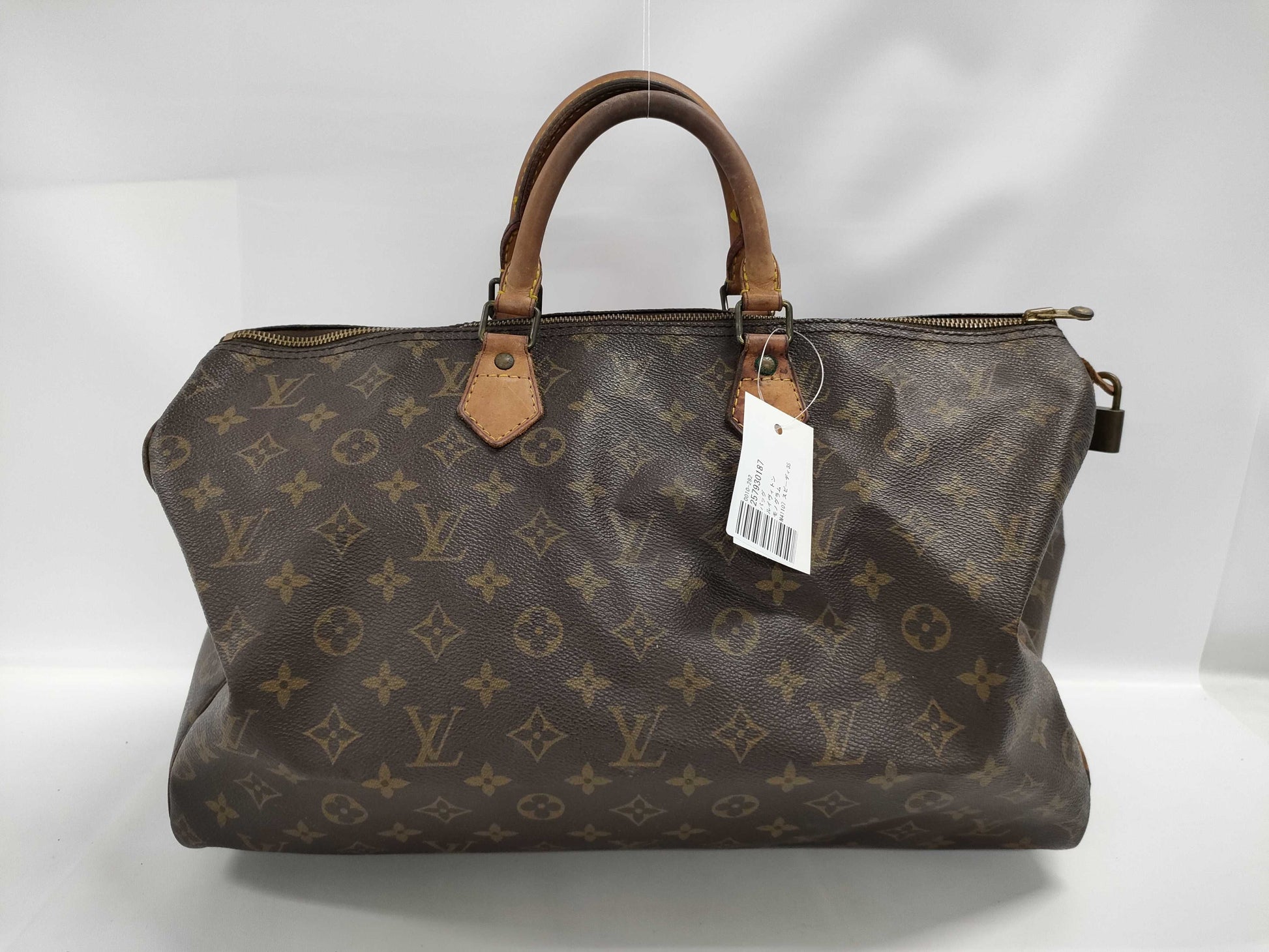 LOUIS VUITTON Monogram M41107 Speedy 35 Boston Bag