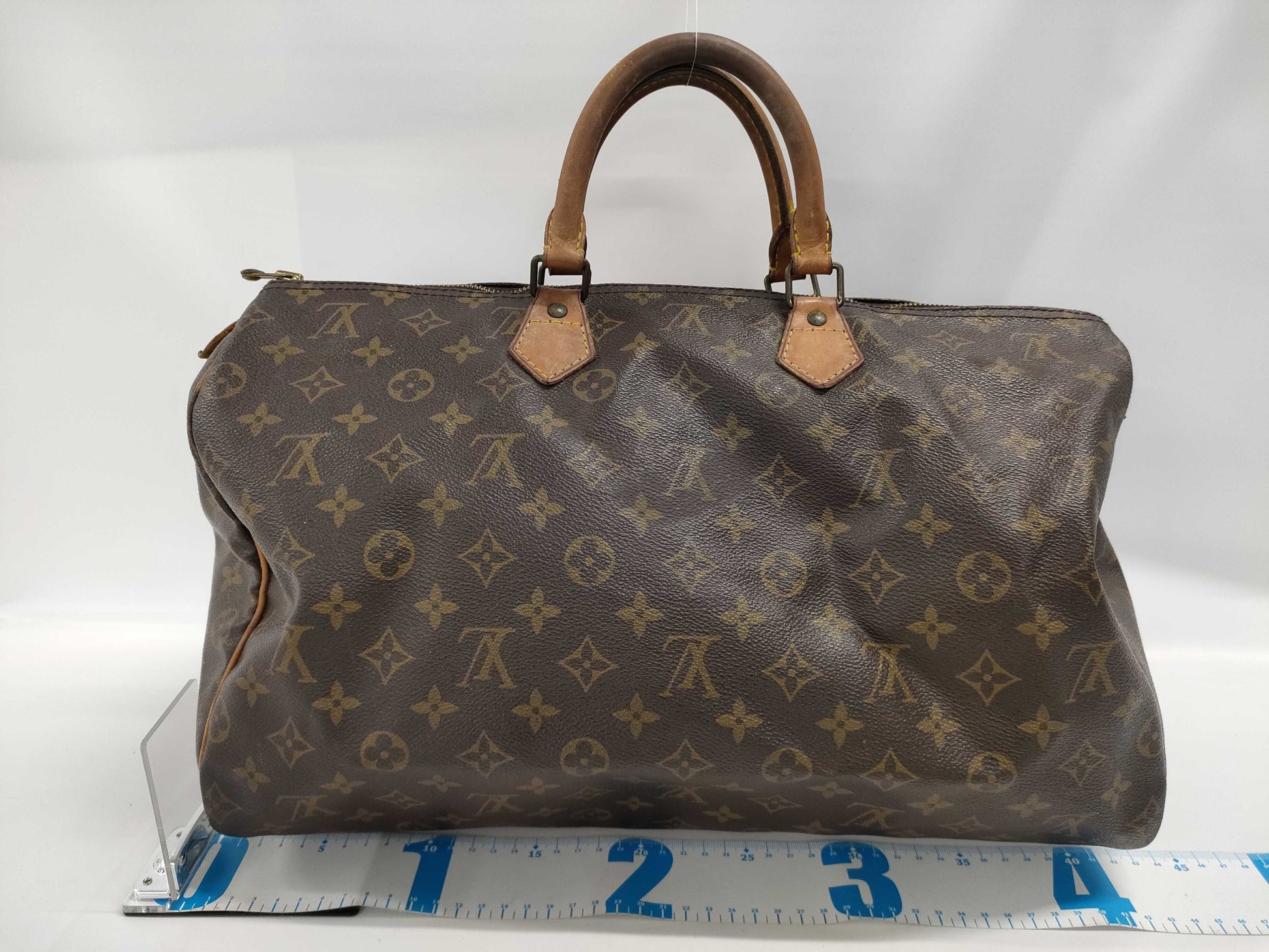 LOUIS VUITTON Monogram M41107 Speedy 35 Boston Bag