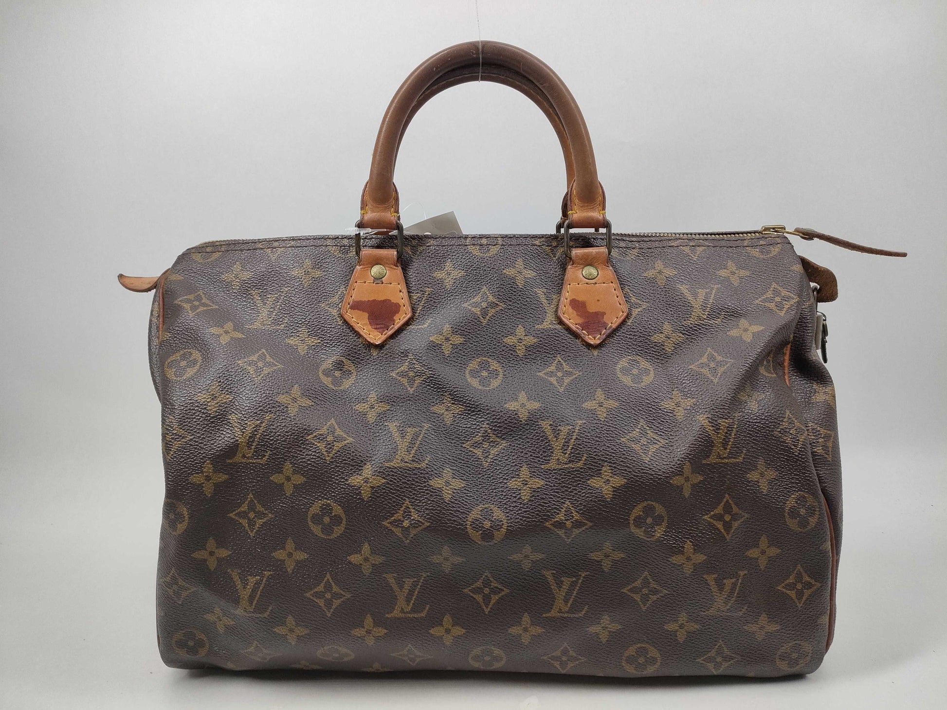 LOUIS VUITTON Monogram M41107 Speedy 35 Boston Bag