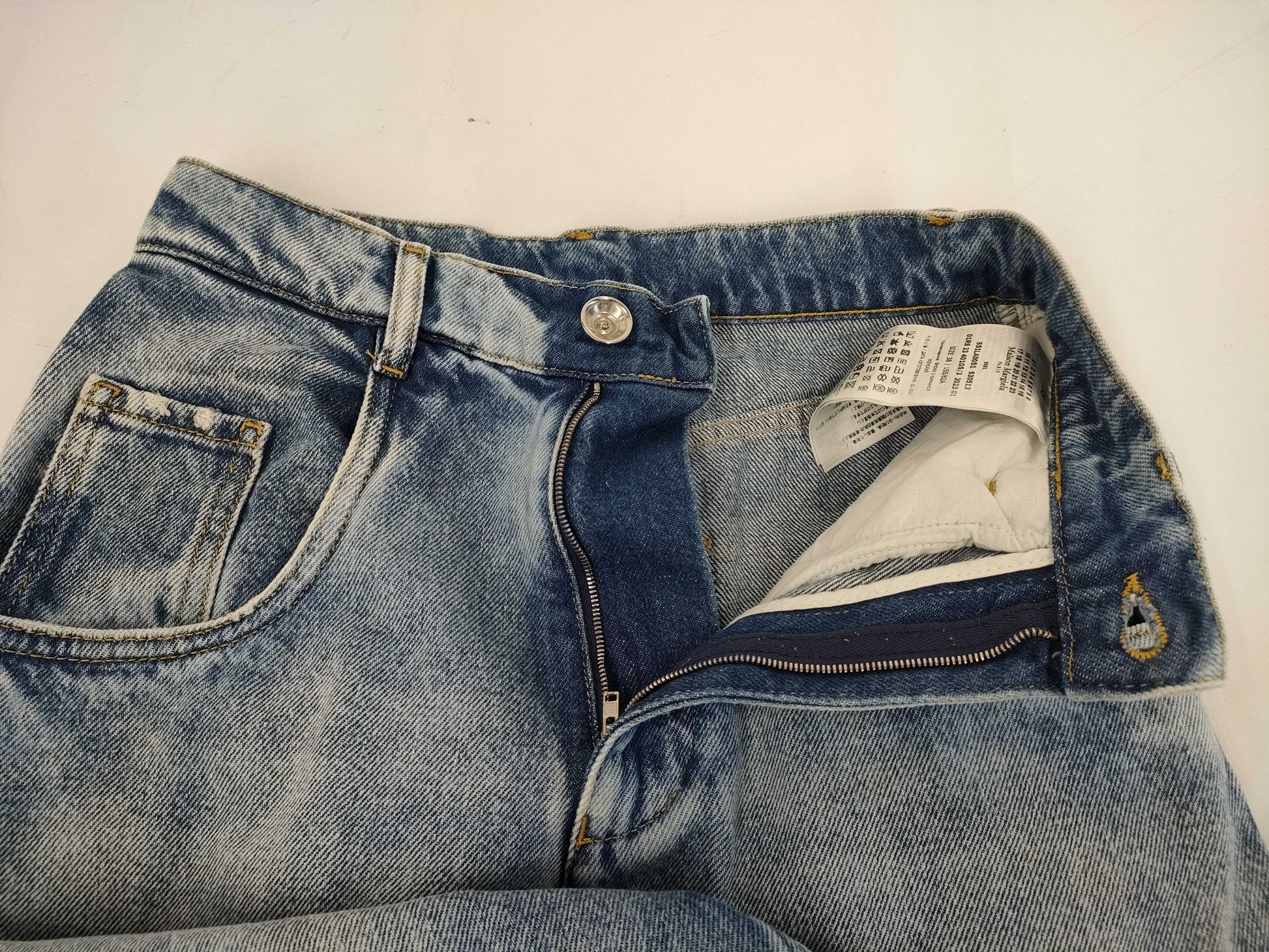 Margiela Damaged Denim Pants S51LA0051/S30513 Pants