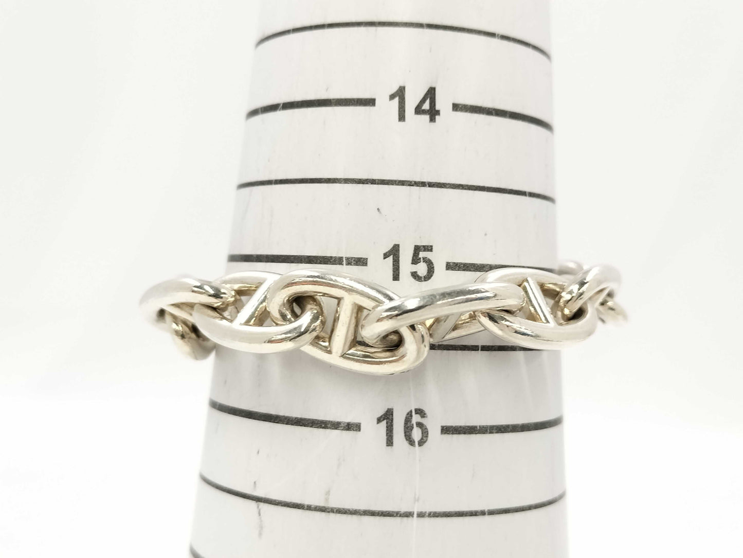 HERMES Chaine GM 13-link SV925 72.9g Bracelet/Bangle