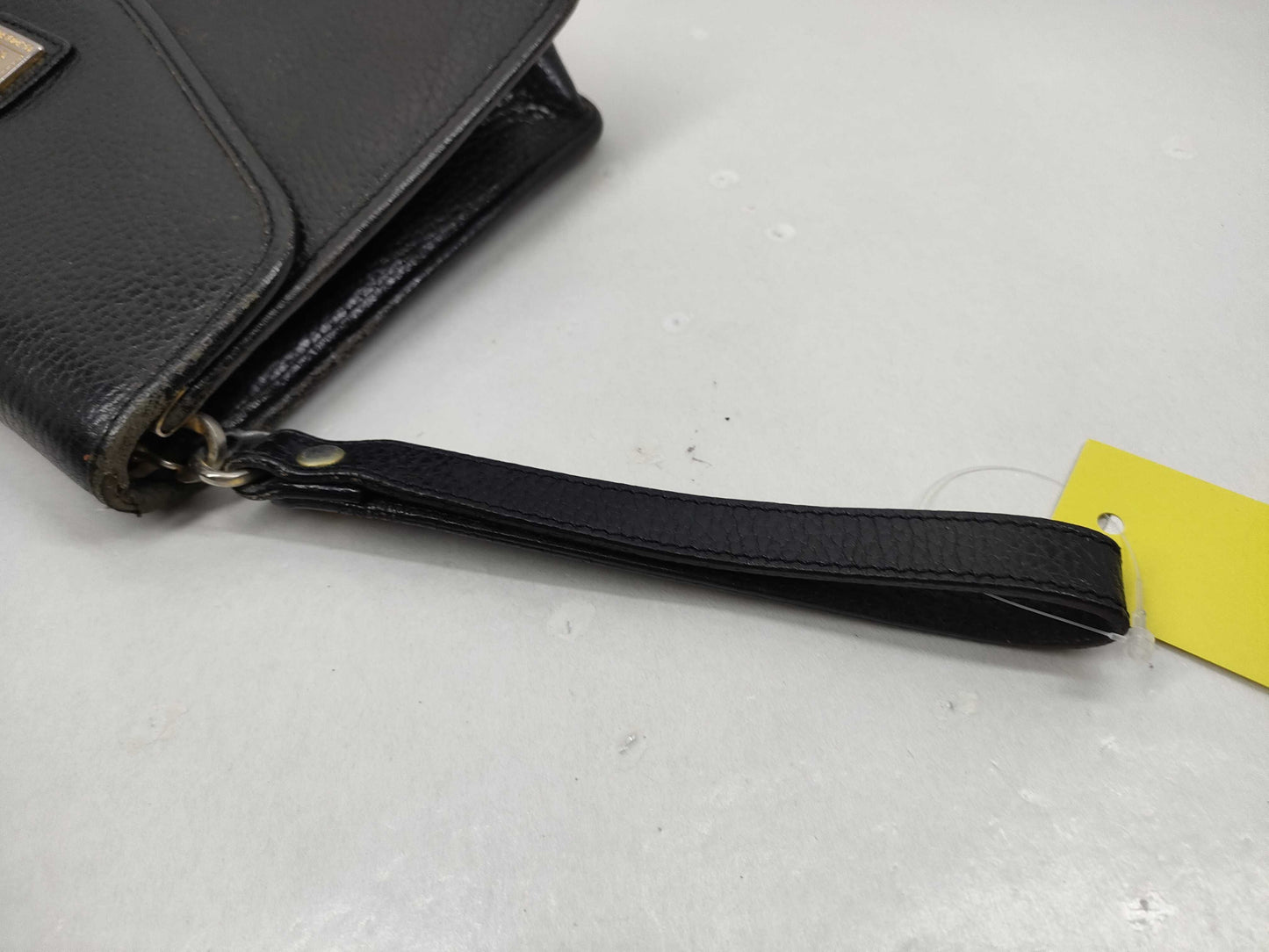 Burberrys Leather Clutch Second Bag