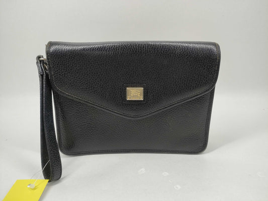 Burberrys Leather Clutch Second Bag
