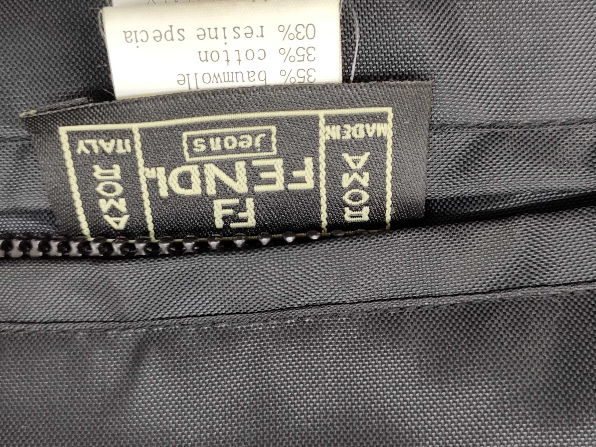 FENDI reversible half coat jacket