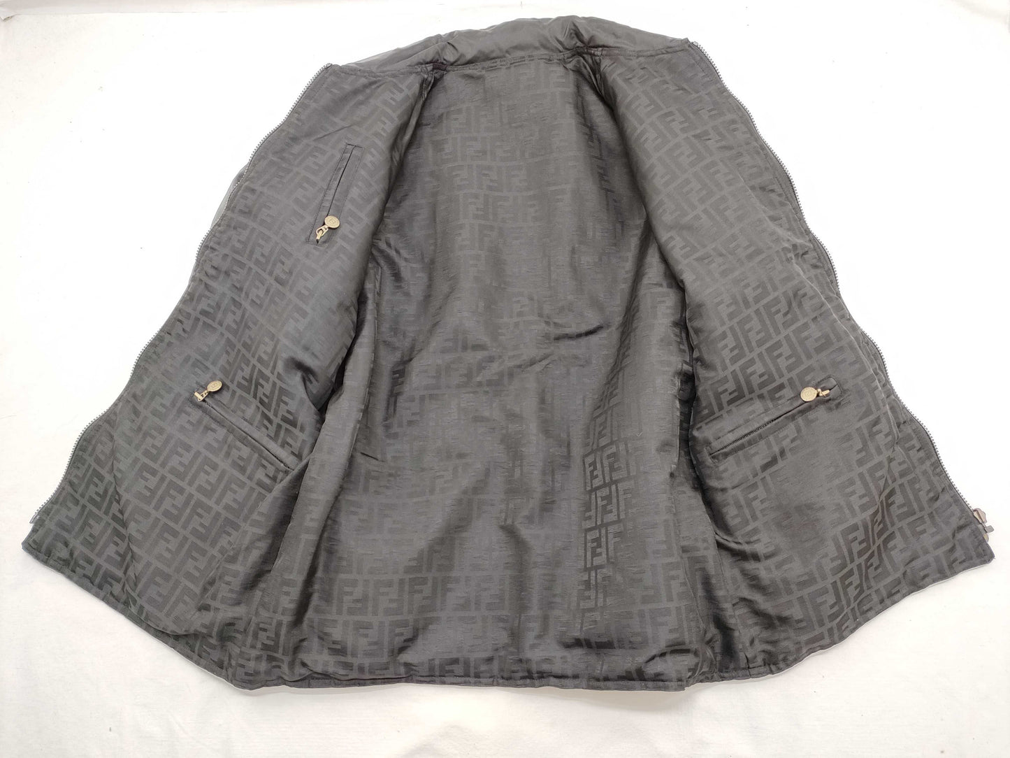 FENDI reversible half coat jacket