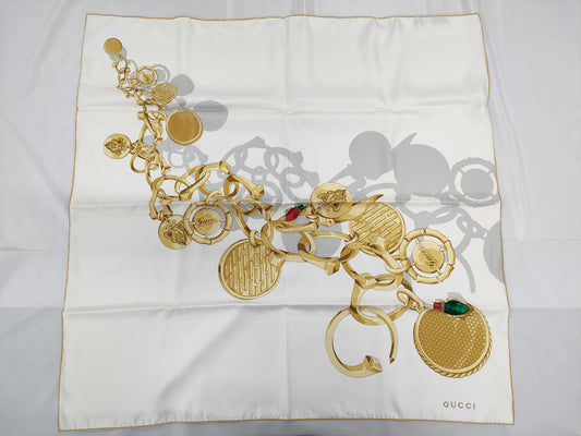 GUCCI Silk Unused Scarf