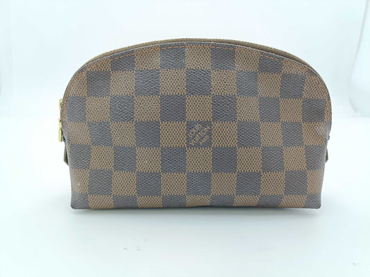 LOUIS VUITTON Damier N47516 Pochette Cosmetic Pouch