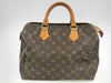 LOUIS VUITTON Monogram M41108 Speedy 30 Handbag with Cadena