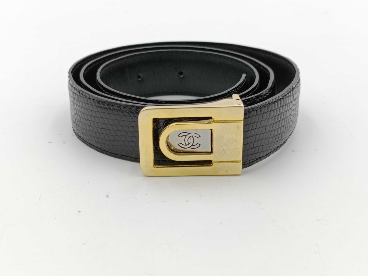 CHANEL Coco Mark Buckle Belt