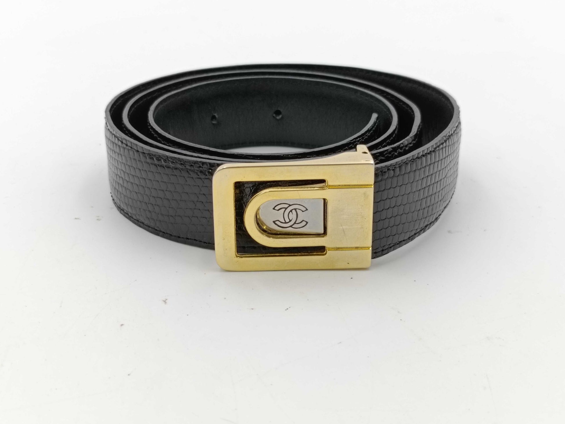 CHANEL Coco Mark Buckle Belt