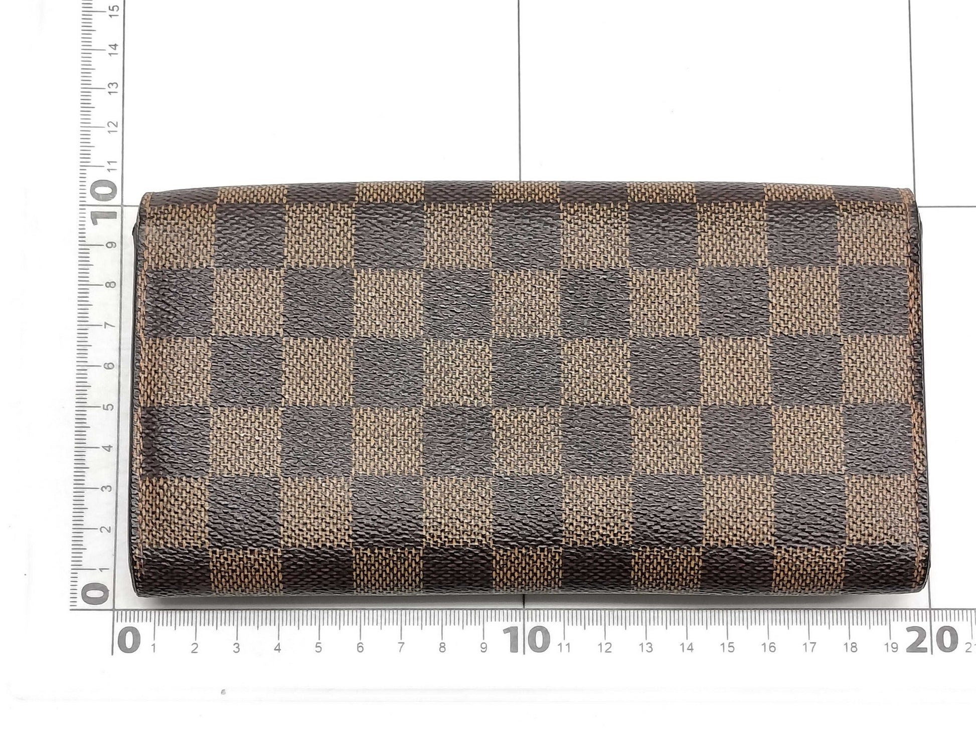 LOUIS VUITTON Damier Portefeuille Sarah Wallet