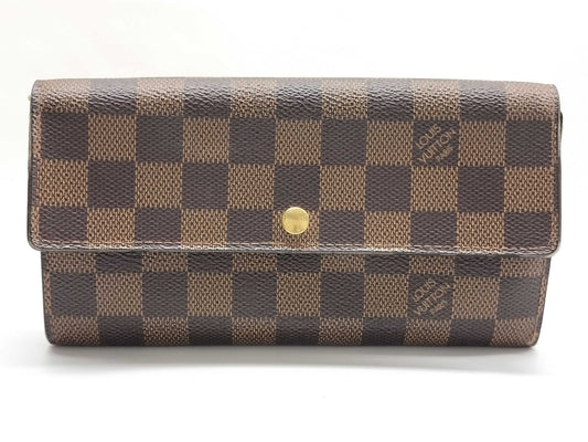 LOUIS VUITTON Damier Portefeuille Sarah Wallet