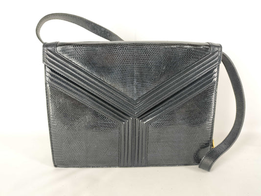 Yves Saint Laurent Python Shoulder Bag
