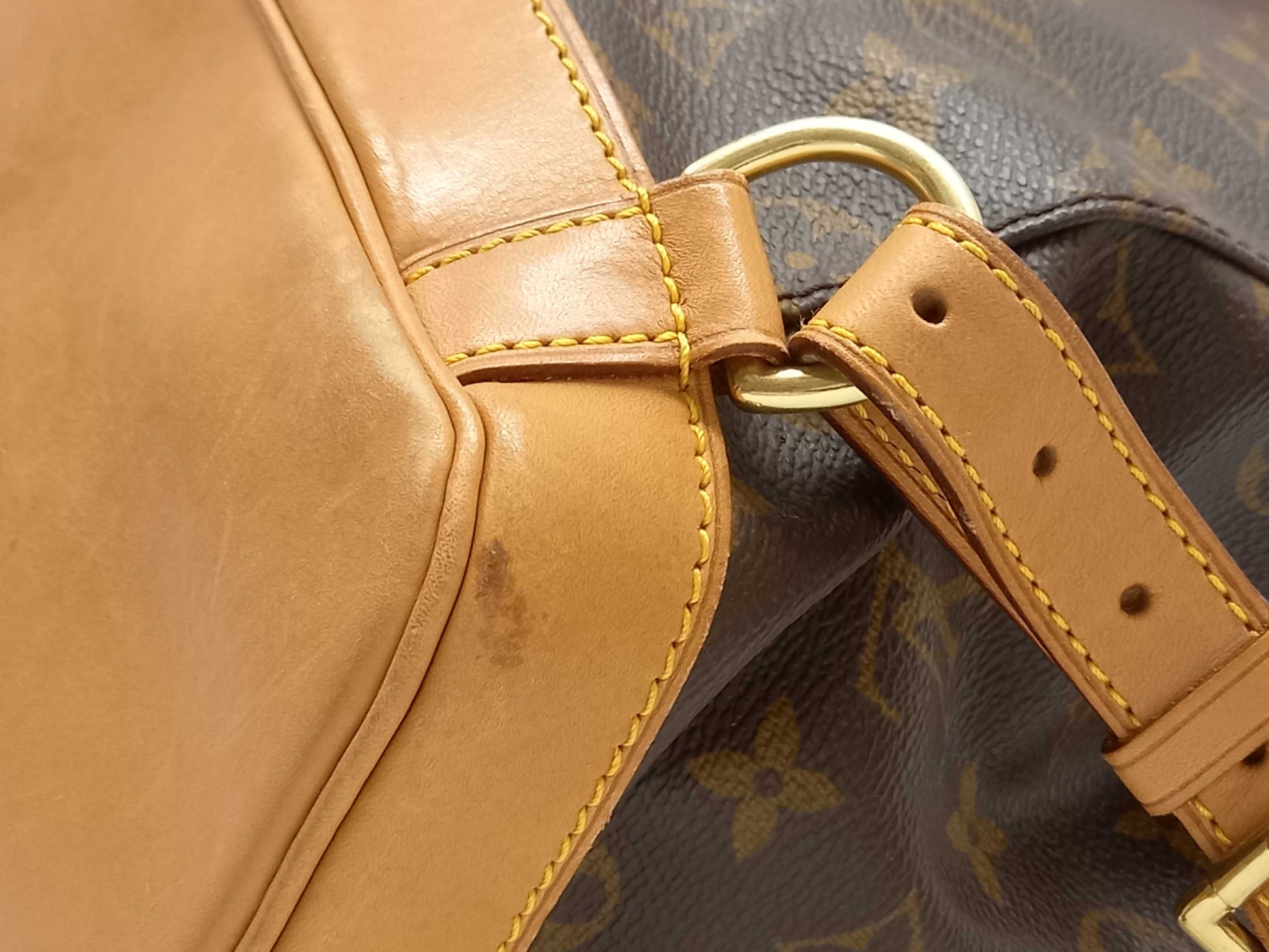 LOUIS VUITTON Monogram M51136 Montsouris MM Backpack with Box