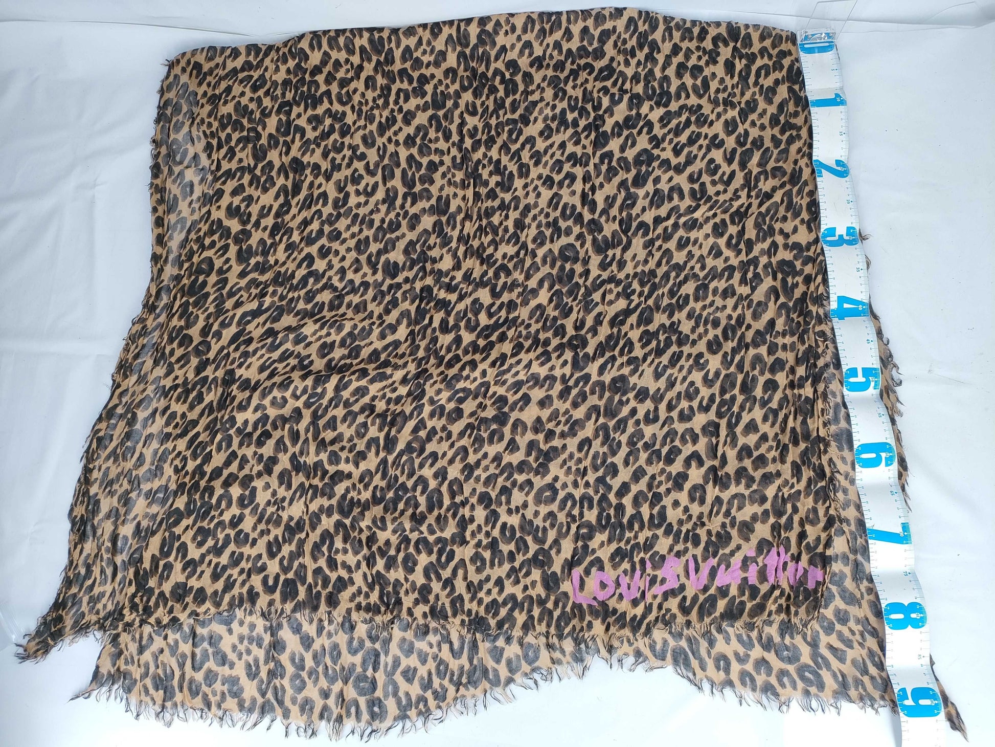 LOUIS VUITTON Leopard Stole Other Accessories