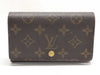 LOUIS VUITTON Monogram Porte Monnaie Viet Tresor Wallet